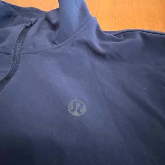 Lululemon Court Rival Tennis Track Jacket Size 8 Navy Blue - Picture 2 of 9